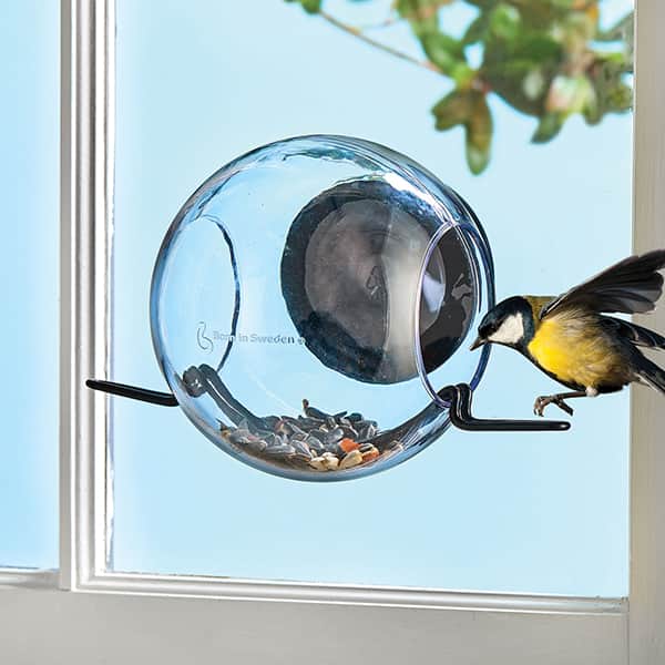 Round Window Birdfeeder