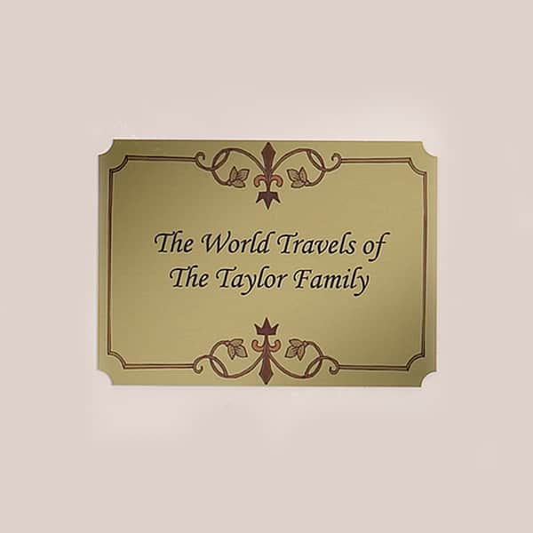 Personalized World Traveler Map Set Framed with Pins