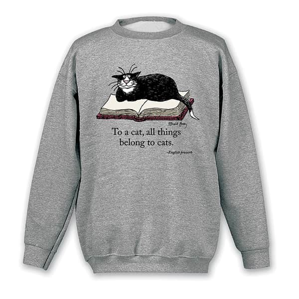 Edward Gorey - "To A Cat" Shirts