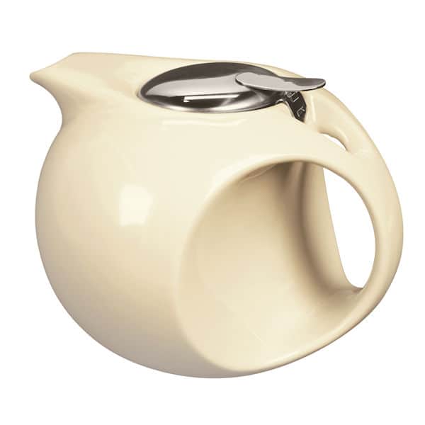 Art Deco Teapot - Pale Yellow