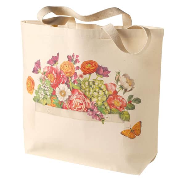 Farm Stand Flowers Tote