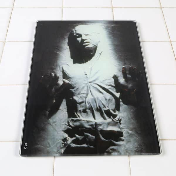 Star Wars&#8482; Han Solo Frozen In Carbonite Glass Tempered Cutting Board