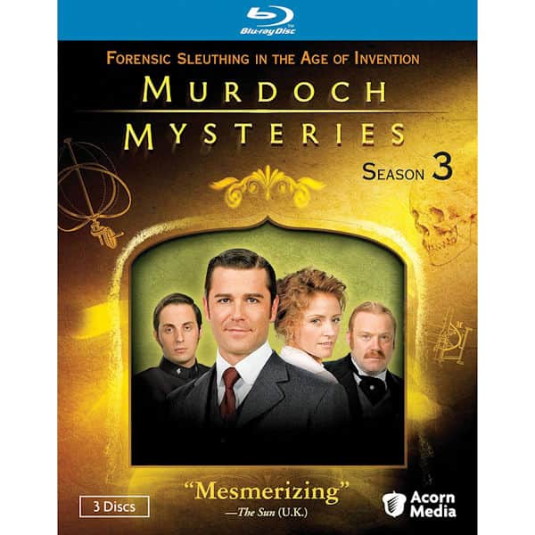 Murdoch Mysteries: Season 3 DVD & Blu-ray