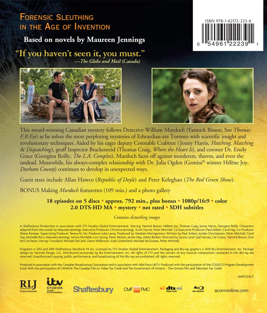 Murdoch Mysteries: Season 7 DVD & Blu-ray