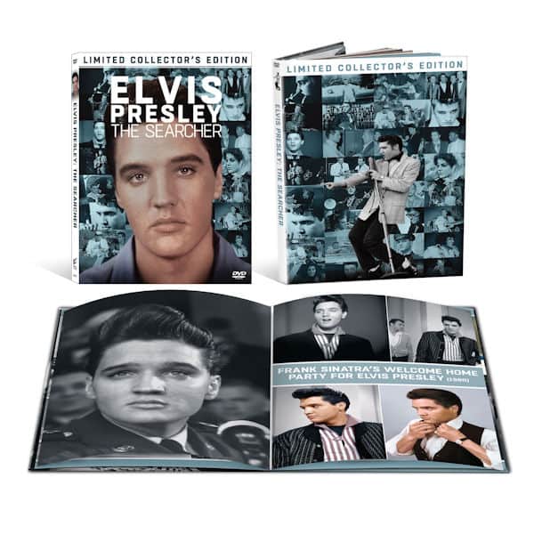 Elvis Presley: The Searcher Collector's Edition DVD & Hardcover Book