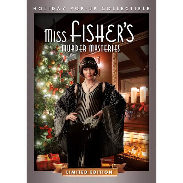 Miss Fisher's Murder Mysteries Christmas Episode DVD in Collectible Pop-Up - Limited Edition