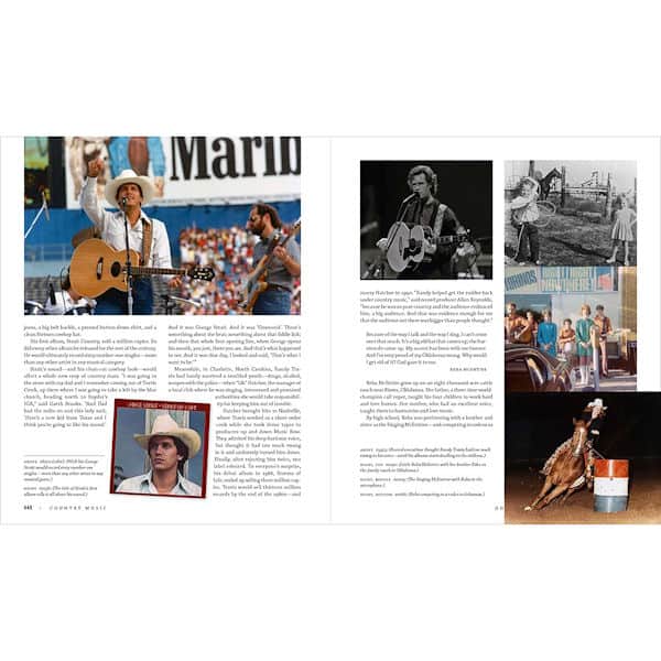 Country Music: An Illustrated History Hardcover Book