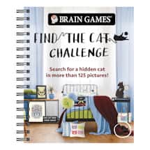 Alternate image Find the Cat Challenge Spiral-Bound Book