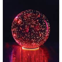 Lighted Mercury Glass Sphere 8