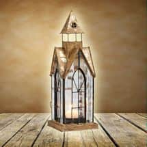 Alternate image Architectural Tea Light Candle Lantern: Hampton