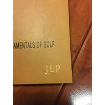 Alternate image Leather-Bound Ben Hogan's Five Lessons of Golf Book