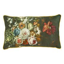 Alternate image Embroidered Floral Pillows - 24" x 14"