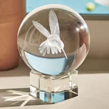 Alternate image Glass Hummingbird Sphere