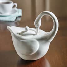 Alternate image Graceful Swan Teapot