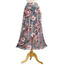 Alternate image Roses Slip-on Skirt