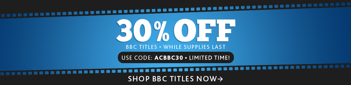 30% off BBC titles, while supplies last, use code: ACBBC30, limited time! Shop BBC titles now. 