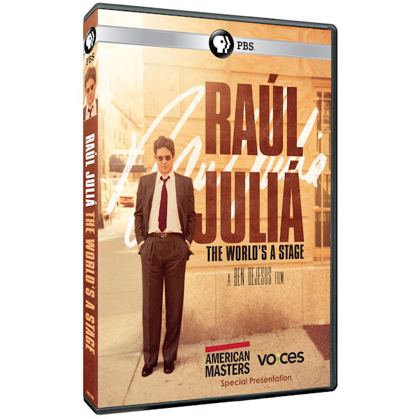 Product image for American Masters: Raul Julia: The World's a Stage DVD