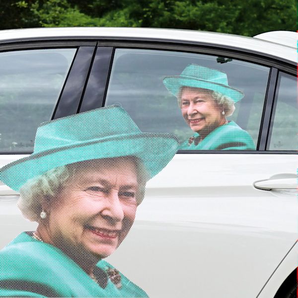 Ride With The Queen Car Decal