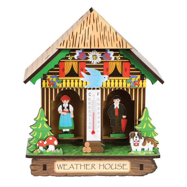 Weather House Hygrometer and Thermometer