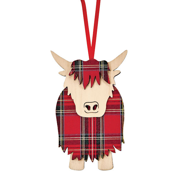 Scottish Ornaments: Hamish the Highland Cow