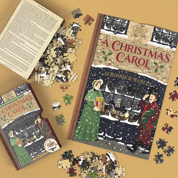 A Christmas Carol Two-Sided Puzzle