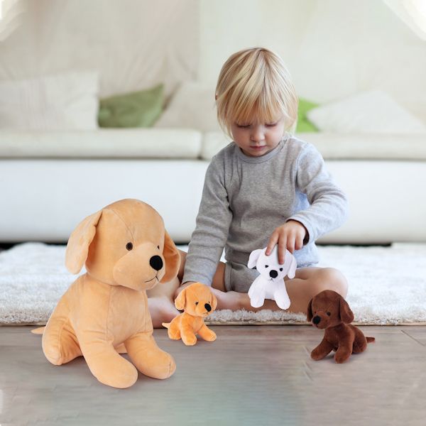 Product image for Mother & Talking Babies Plush Animal Sets