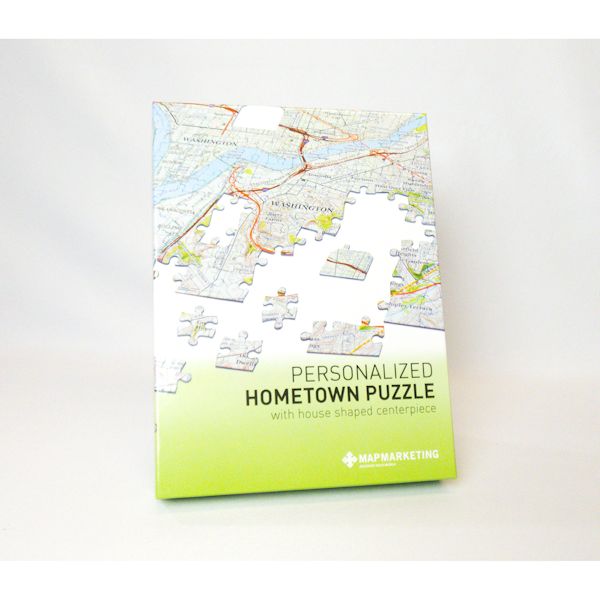 Product image for Personalized Hometown Jigsaw Puzzle