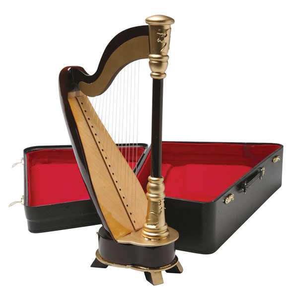 Instrument Music Boxes: Harp