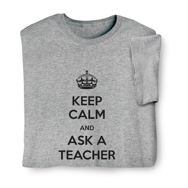Product image for Personalized 'Keep Calm' T-Shirt or Sweatshirt