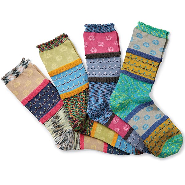 Mix and Match Socks - May Flowers