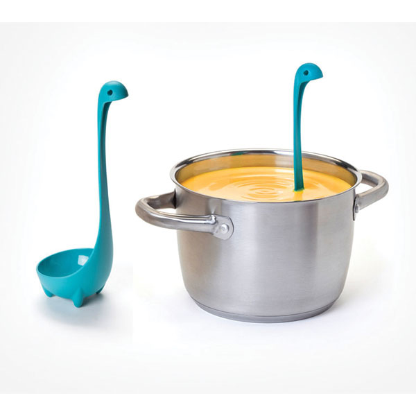 Product image for Nessie the Loch Ness Monster Ladles (Original and Mama Colander)
