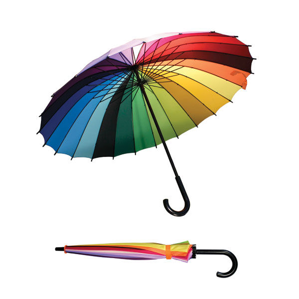 Rainbow Color Spectrum Umbrella