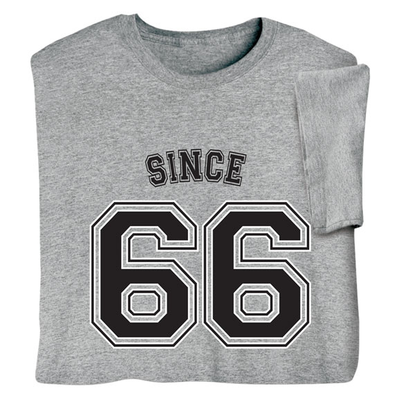 Product image for Personalized 'Since' T-Shirt or Sweatshirt