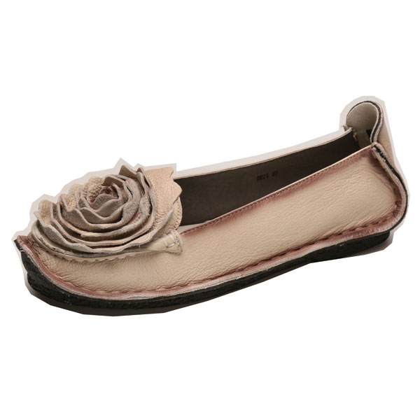 Roses Loafers - Full Grain Leather - Designed In France