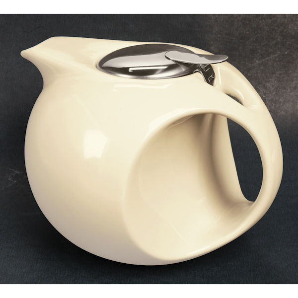 Art Deco Teapot - Pale Yellow