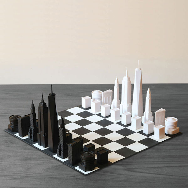 Skyline Chess Set: New York