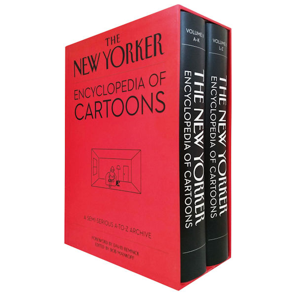 Product image for The New Yorker Encyclopedia of Cartoons Slip-cover Books