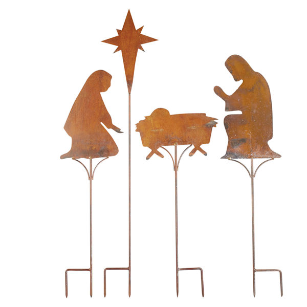 Product image for Nativity Yard Stakes Set