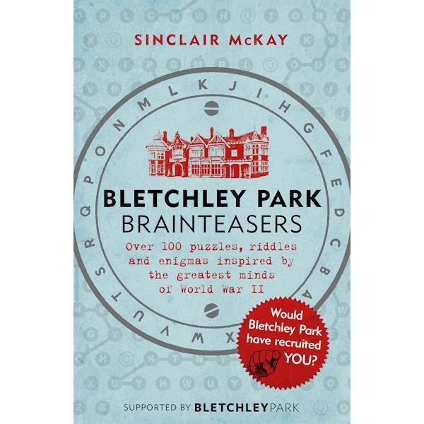 Product image for Bletchley Park Brainteasers Paperback Book