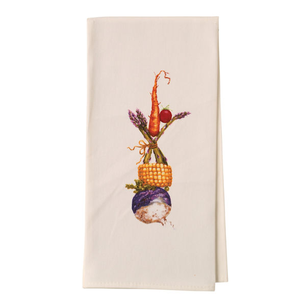 Country Critters In Hats Tea Towels - Rooster