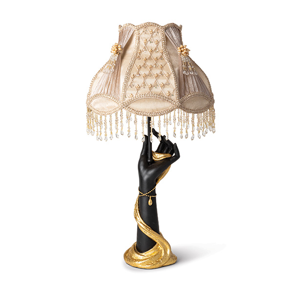 Embroidered Opulence Dome Lampshade
