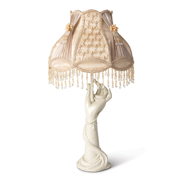 Embroidered Opulence Dome Lampshade