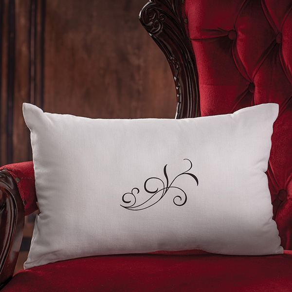Spencerian Comfort and Joy Pillow