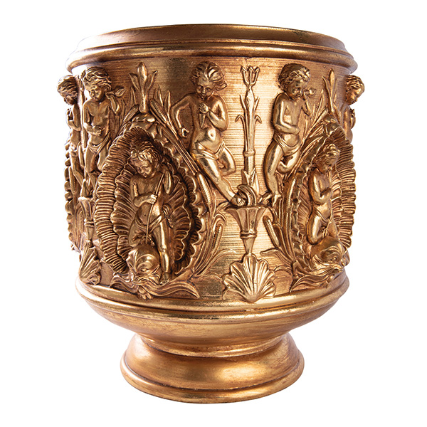 Gilded Angels Vase - Large