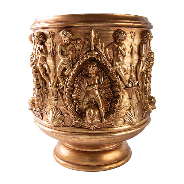 Gilded Angels Vase - Small