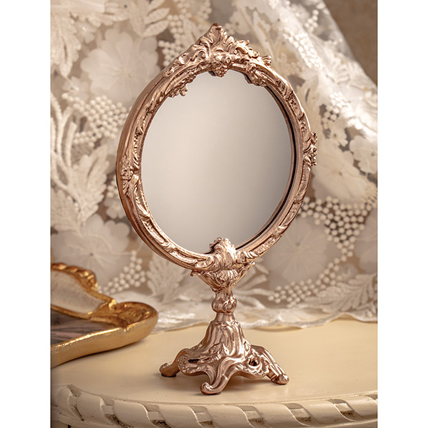 Pedestal Boudoir Mirror