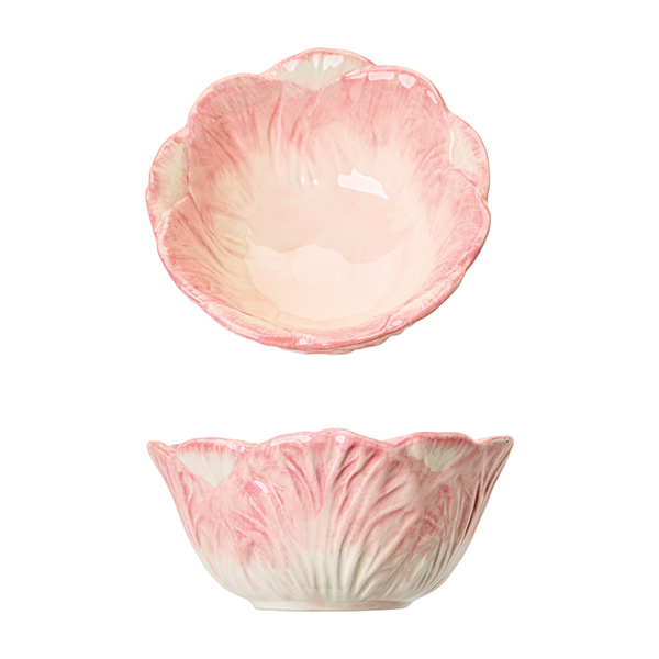 Pink Cabbageware Bowl - Set of 2