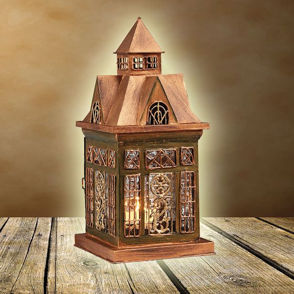 Product image for Architectural Tea Light Candle Lantern: Ellington