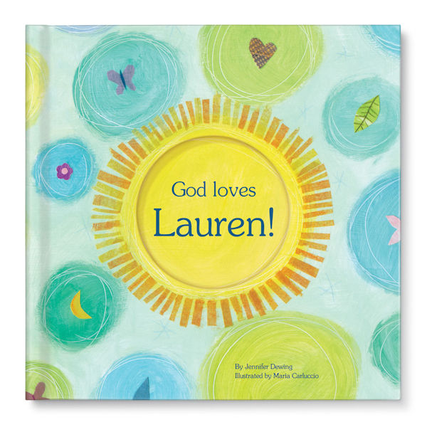 Product image for Personalized God Loves You! Children's Book