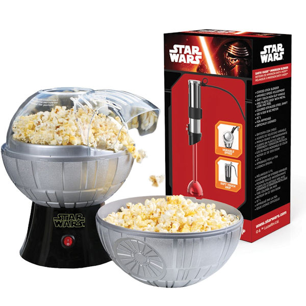 Star Wars&#8482; Kitchen Set - Death Star Popcorn Maker and Darth Vader Stick Blender